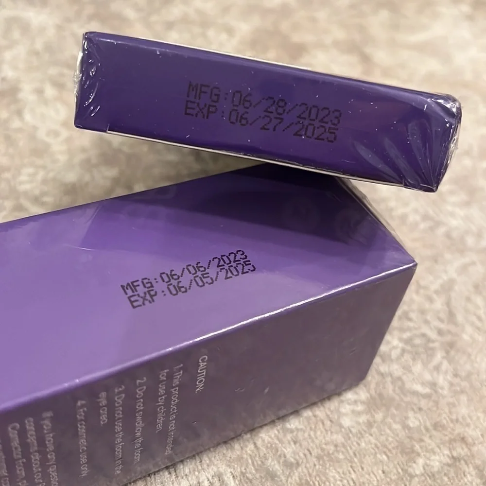 Brand New Bright White Bundle Purple Color Correcting Foam & Whitening Strips